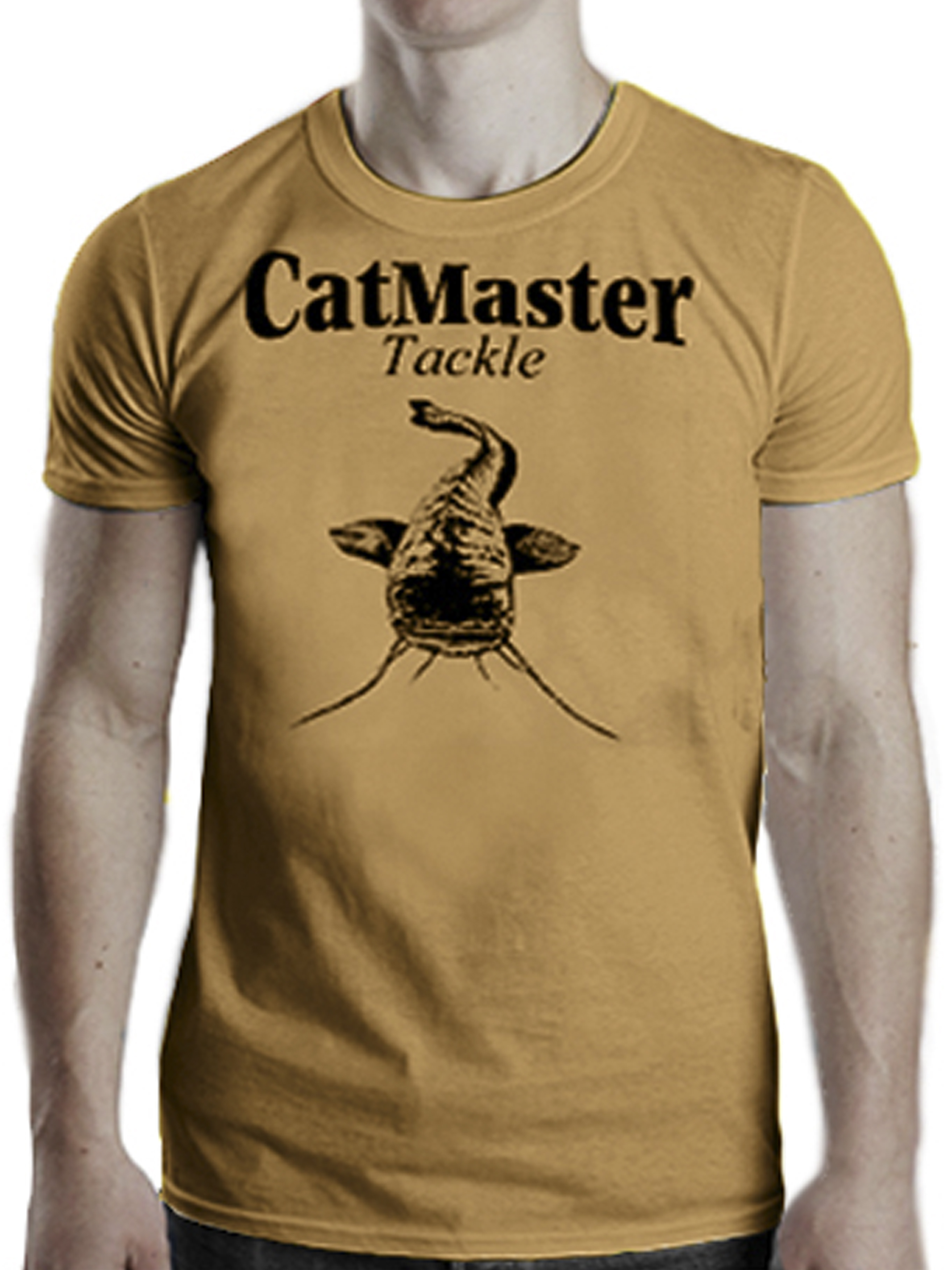 CatMaster Tackle T-Shirt Khaki