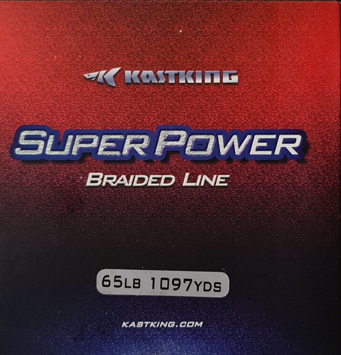 KastKing Super Power Braided Line 65lb 1097yds