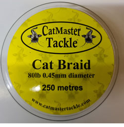 CatMaster Tackle Cat Braid 80lb 250 Metres