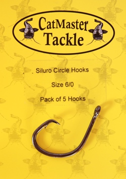 CatMaster Tackle Siluro Circle Hooks 6/0