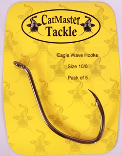 CatMaster Tackle Eagle Wave Hooks size 10/0