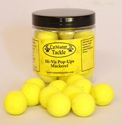 CatMaster Tackle Hi Vis Pop Ups Yellow Mackerel 24mm