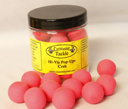 CatMaster Tackle Hi Vis Pop Ups Pink Crab  