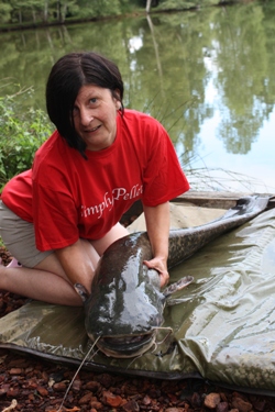 Kath Griffiths 35lb 2oz Catfish