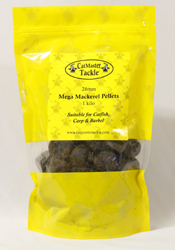 CatMaster Tackle  Mega Mackerel Pellets 28mm 900gm Pouch