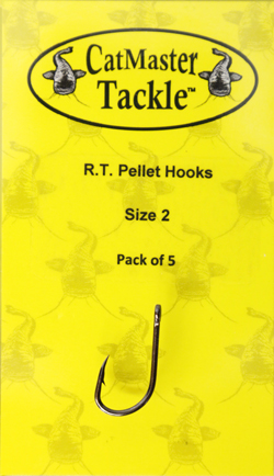 CatMaster Tackle R.T. Pellet Hooks size 2 Barbed