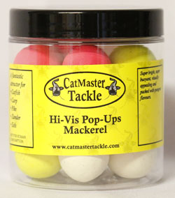 CatMaster Tackle Hi Vis Pop Ups Mixture Mackerel 