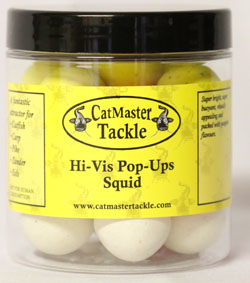 CatMaster Tackle Hi Vis Pop Ups Mixture Squid 