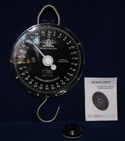 Reuben Heaton 4000 Series Specimum Hunter Scale with light. 120lb x 2oz