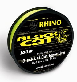 CatMaster Tackle R.T 100lb Braided Cat Leader Black